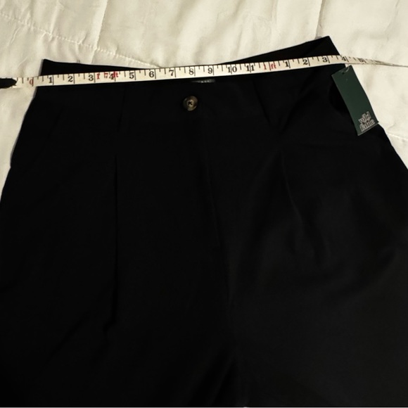 Wide Leg Black Trousers - Sz 10 - Picture 13 of 15